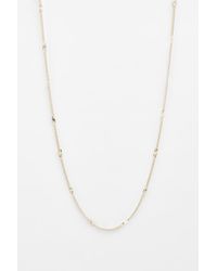 Boohoo - Sunray Station Chain Necklace - Lyst