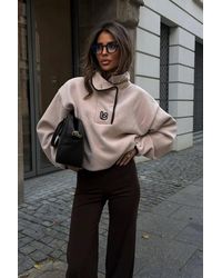 Love Lace - Office Cotton Long Sleeve Fleece Sweatshirt - Lyst