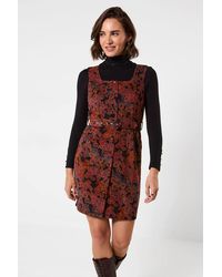 Joe Browns - Autumn Days Floral Cord Pinafore Dress - Lyst