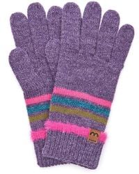 Moshulu - 'Warbler Glove' Striped Knitted Gloves - Lyst