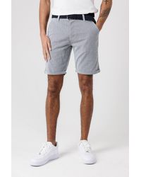 Tokyo Laundry - Cotton Cord Oxford Shorts With Belt - Lyst