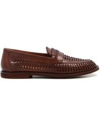 Dune - Wide Fit 'brighton Roc' Leather Loafers - Lyst