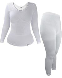 Heat Holders - Cosy Thermal Underwear Set: Long Sleeve Top & Long Leggings - Lyst