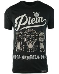 Philipp Plein - Gang Design Short Sleeve Crew Neck T-Shirt - Lyst