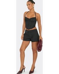 EGO - Woven Mid Rise Shorts - Lyst