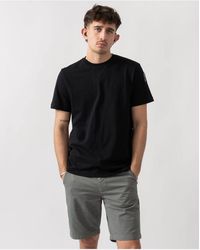 Parajumpers - Short Sleeve Crew Neck Logo Detail T-Shirt - Lyst