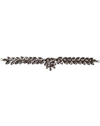 Neel Blue - Diamante Motif, Crystal Appliques, 210Mm X 35Mm - Lyst