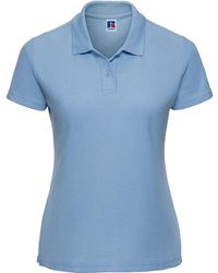 Russell - Classic Plain Polycotton Polo Shirt - Lyst