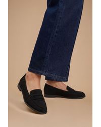 Dorothy Perkins - Wide Fit Lara Penny Loafers - Lyst