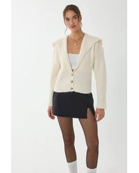 Hiccup - Relaxed Fit Buttoned Knit Cardigan - Lyst