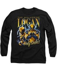 Marvel - Deadpool & Wolverine Snikt Logan Wolverine Bootleg Long Sleeve T-Shirt - Lyst