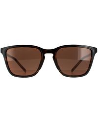 Dolce & Gabbana - Square Havana Dark Brown Gradient Dg6145 Sunglasses - Lyst