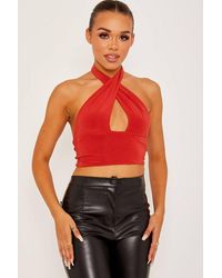 Stylewise - Cross Front Tie-Knot - Lyst