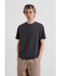 Farah - Danny Reg Short Sleeved T-Shirt Washed Marl - Lyst
