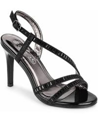 Spot on - Diamante Strappy Stiletto Heel Sandals - Lyst