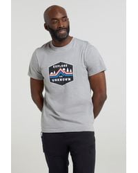 Mountain Warehouse - Explore The Unknown Tee Lightweight 100% Cotton T-shirt - Lyst
