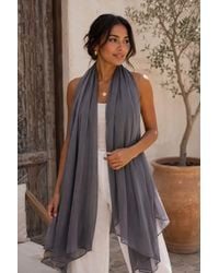 Lemon Daisy Accessories - Nada Lightweight Wedding Guest Luxury Scarf - Lyst
