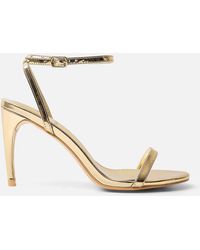 Public Desire - Selene Curved Heels Barely There - Lyst