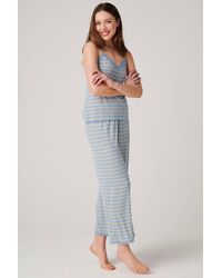 British Boxers - "Cornish" Bamboo Lace Camisole Pyjama Set - Lyst