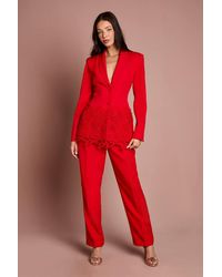 Coast - Pleat Front Straight Leg Formal Trouser - Lyst