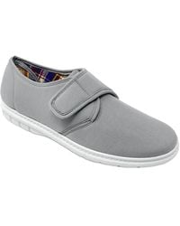 Chums - Wide Fit Canvas Touch & Close Shoe - Lyst