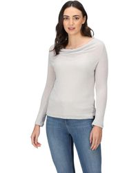 Regatta - Wool-look 'frayda' Long-sleeve T-shirt - Lyst