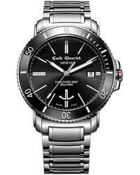 Emile Chouriet - Challenger Deep Stainless Steel Luxury Watch - 08.1169.g.6.aw.58.6 - Lyst