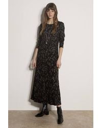 Apricot - Jersey Knit Leopard Print Maxi Dress - Lyst