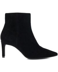 Dune - Wide Fit 'Obsessively' Suede Ankle Boots - Lyst