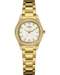 Rotary - Rlb10018-01 Heritage 28Mm Quartz Watch - Lyst