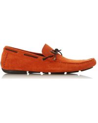 Dune - 'brandstable' Suede Loafers - Lyst