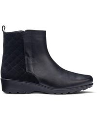 Hotter - 'Eton' Quilted Ankle Boots - Lyst