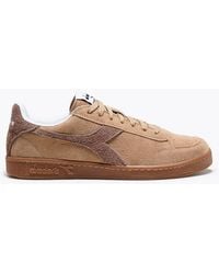 Diadora - Game Low Suede Trainer Affogat - Lyst