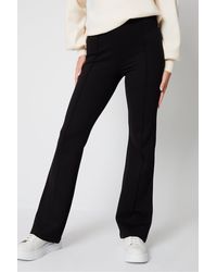 Threadbare - 'davey' Pintuck Fit & Flare Ponte Trousers - Lyst