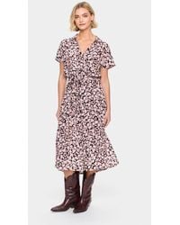Saint Tropez - Blanca Short Sleeve Dress - Lyst