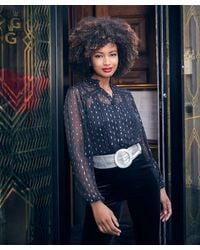 Joe Browns - Metallic Soft Leather Retro Glam Waist Belt - Lyst