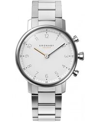 Kronaby - Nord Stainless Steel Analogue Quartz Hybrid Watch - S0710/1 - Lyst