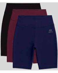TOMMY LIFE - Short High-Waist Slim-Fit Sports Leggings - Lyst
