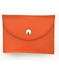 Apatchy London - Orange Leather Purse - Lyst