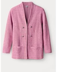 Enorsia - Fitted Tailored Jersey Blazer - Lyst