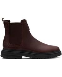 Clarks - Badbury Easy Leather Shoes - Lyst