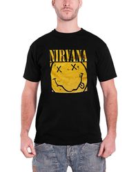 Nirvana - Grunge Face Boxed T Shirt - Lyst