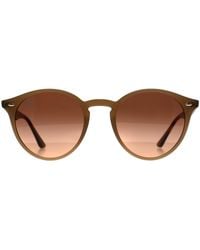 Ray-Ban - Round Polished Turtledove Gradient 2180 - Lyst
