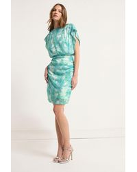 Star by Julien MacDonald - Sequin Ruched Mini Dress - Lyst