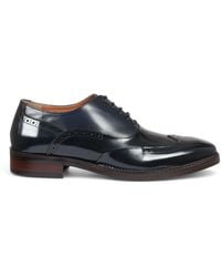 Infinity Leather - Patent Leather Brogue Formal Shoes - Lyst