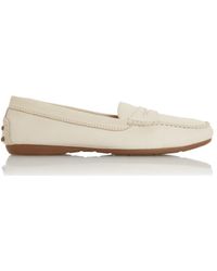 Dune - 'grover' Leather Loafers - Lyst