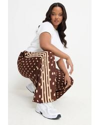 Yours - Polka Dot Side Stripe Trousers - Lyst