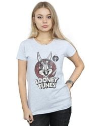 Looney Tunes - Bugs Bunny Logo Cotton T-Shirt - Lyst