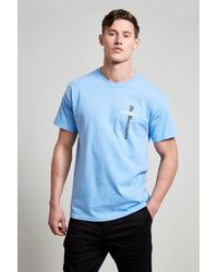 Burton - Blue Long Sleeve No Boundaries Print T-shirt - Lyst
