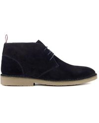 Dune - 'creed' Suede Desert Boots - Lyst
